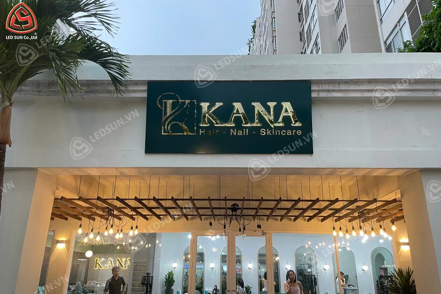 bảng hiệu alu chữ inox