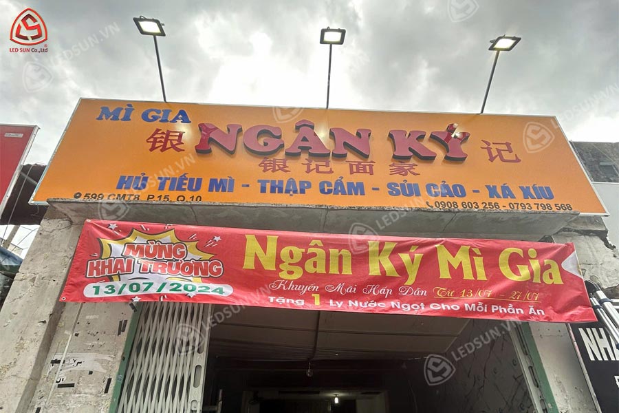 bảng hiệu quảng cáo alu chữ mica