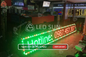 Bảng hiệu LED cho showroom thời trang tại đường Hoàng Văn Thụ