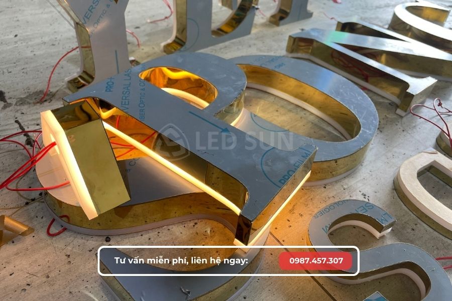 gia công chữ inox tại phú quốc