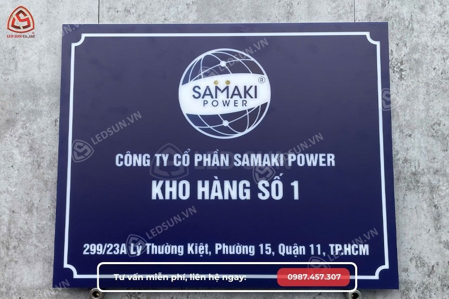 làm bảng tên công ty TPHCM