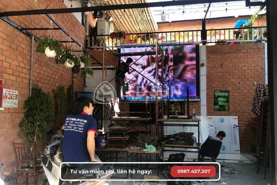 thi công màn hình led quận 7