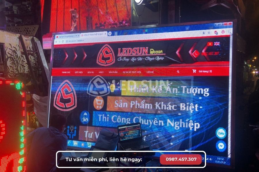 thi công màn hình led tphcm
