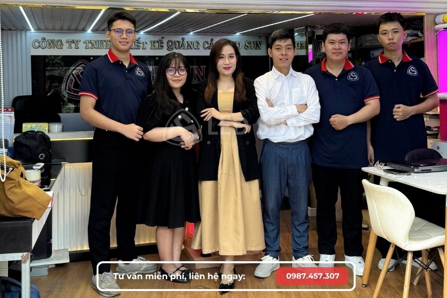 đội ngũ nhân sự led sun