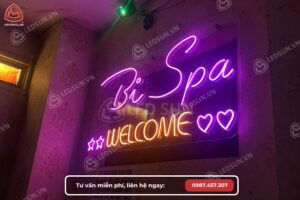 Bảng hiệu neon rực rỡ, giải pháp quảng cáo nổi bật thu hút ánh nhìn