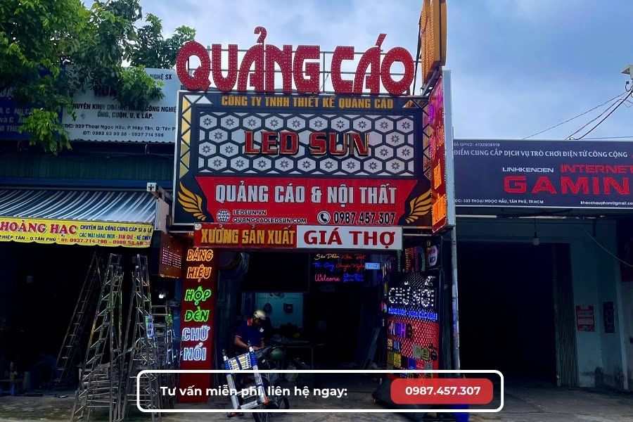 Đơn vị làm biển số nhà phường Phú Thạnh