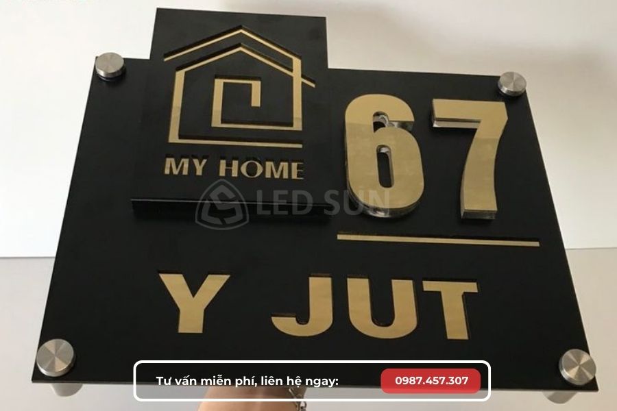 làm biển số nhà thủ đức