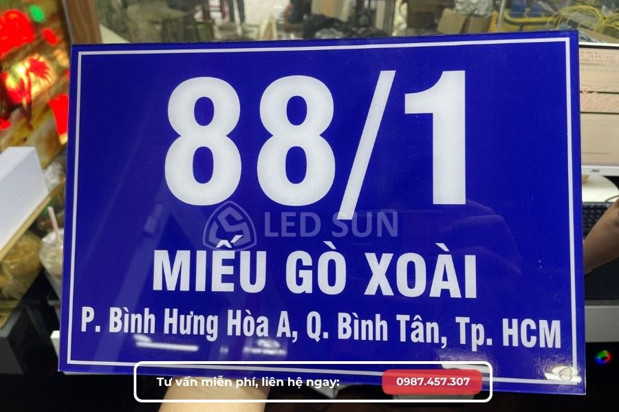 làm biển số nhà tphcm