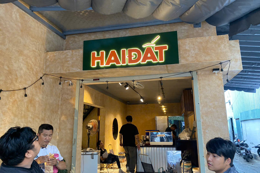 bảng hiệu xưa bằng alu