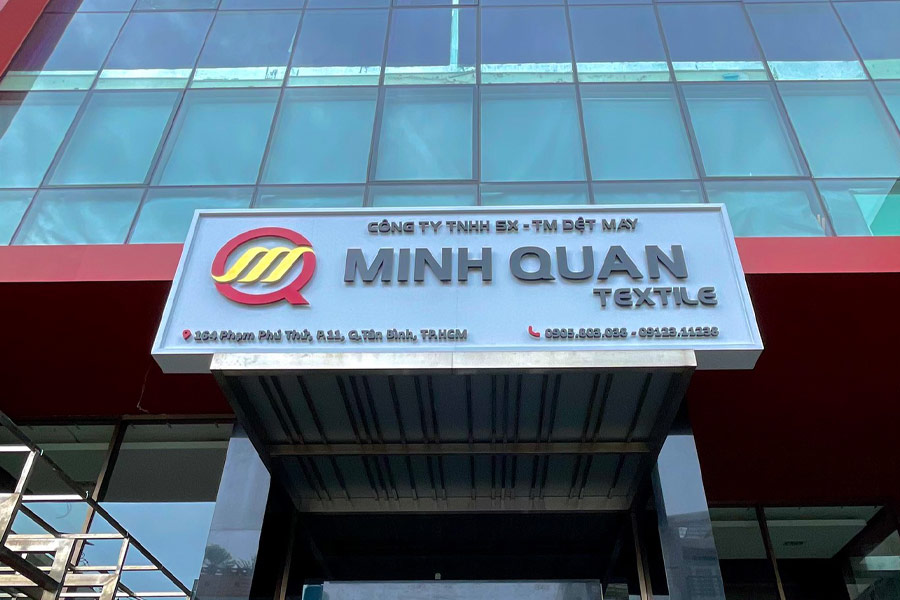 kích thước bảng hiệu công ty ngang