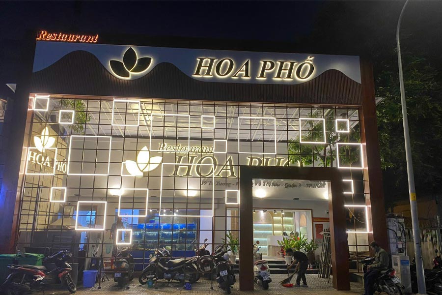 bảng hiệu quán nhậu