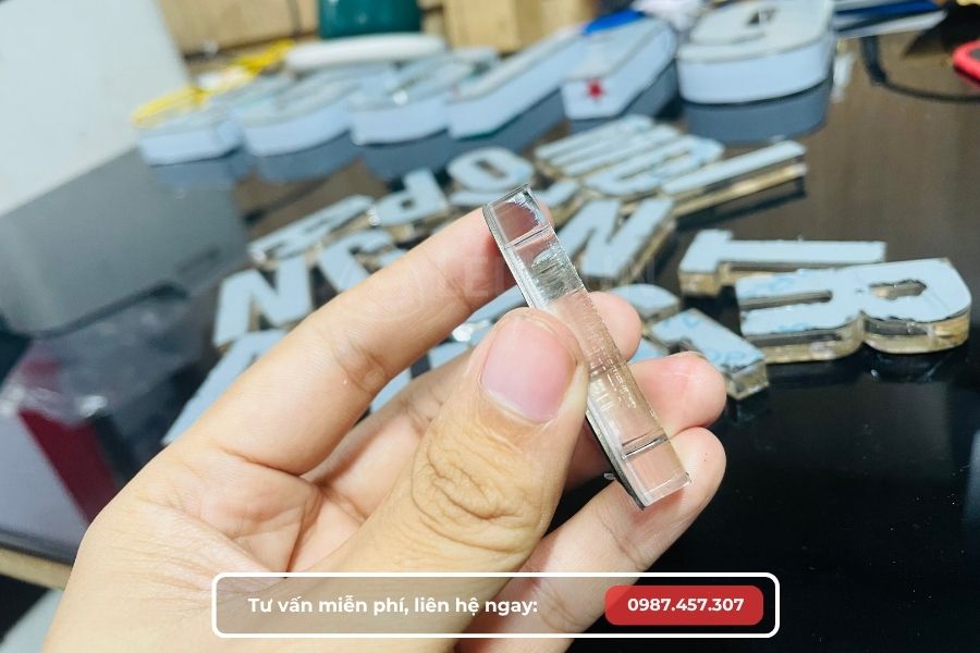 Gia công chữ inox tại quận Bình Tân