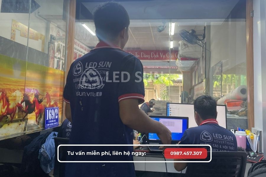 Làm bảng tên công ty quận Tân Phú