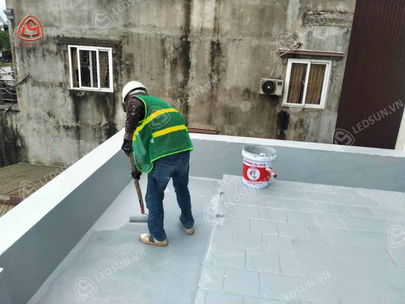 Chống thấm sê nô và sân thượng