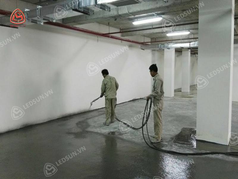 Chống thấm tầng hầm, bể nước và khu vực ngầm