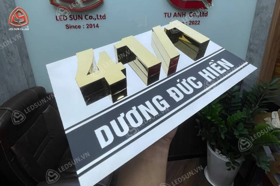 Làm biển số nhà quận bình thạnh