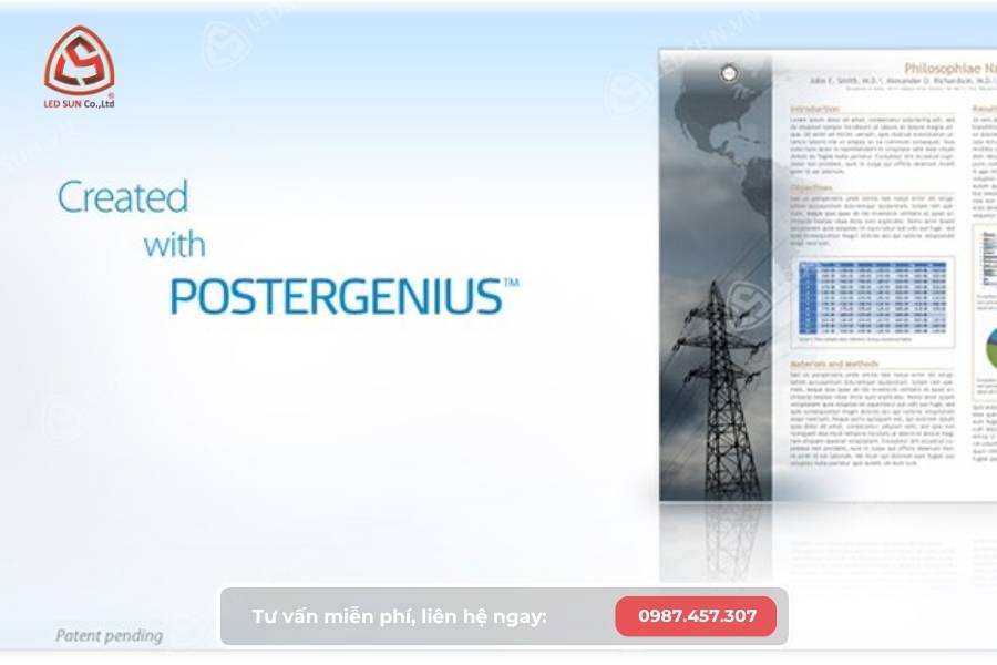 Phần mềm thiết kế quảng cáo Poster Genius