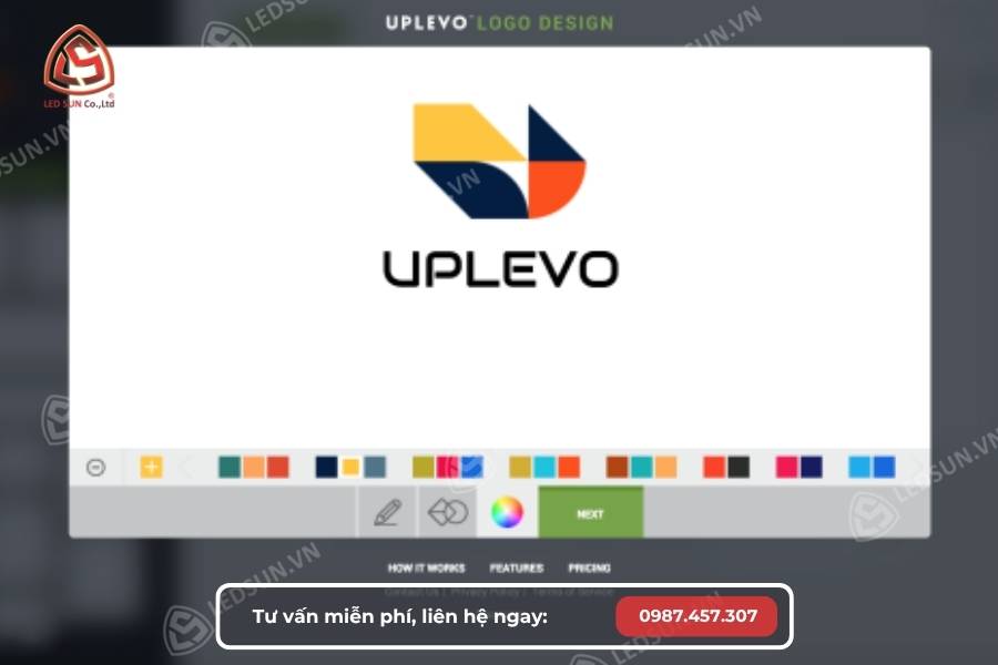 Phần mềm thiết kế quảng cáo Uplevo